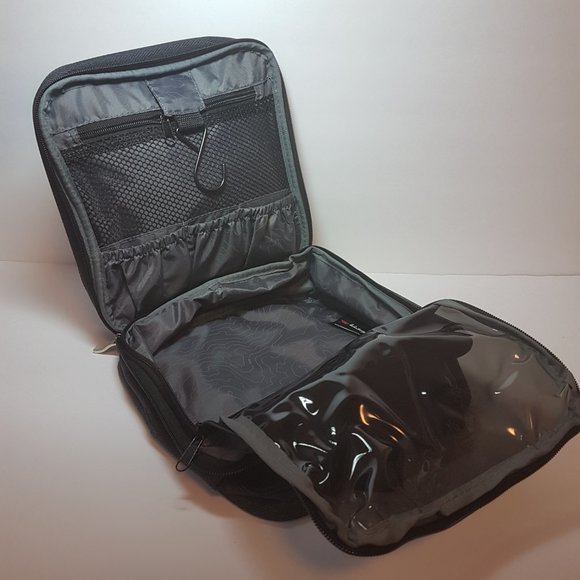 NWT ENBRIDGE Travel Bag Toiletry Bag Commander Ammenities Bag Luggage Tote Black - Picture 8 of 16